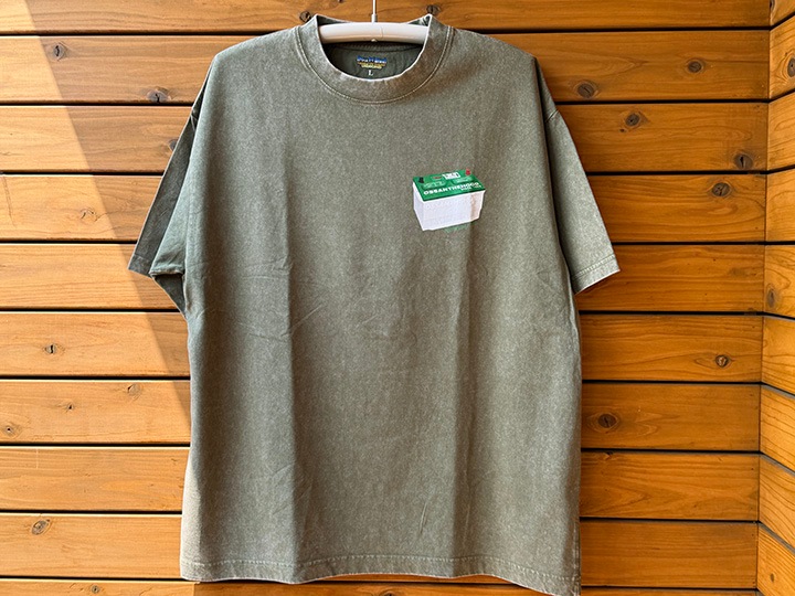 OSSANTHEHOOD Tshirt (PLP) / green washed