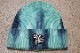 NICETY "SINCE NINETY THREE" beanie / turquoise tie dye