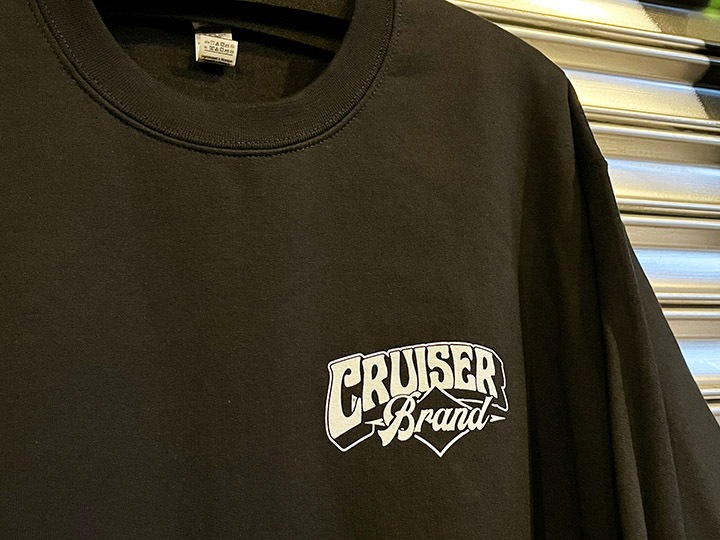 Cruiser brand crewneck sweat (lowrider) / black