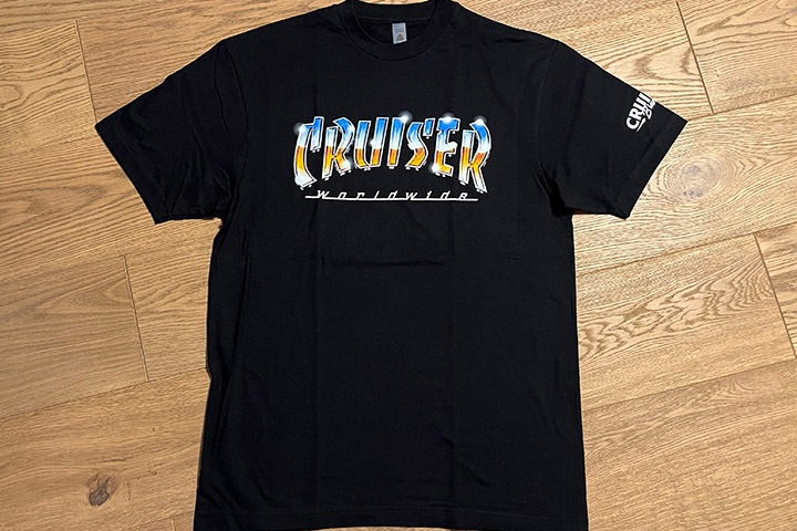 Cruiser brand Tshirt (thrash) / black