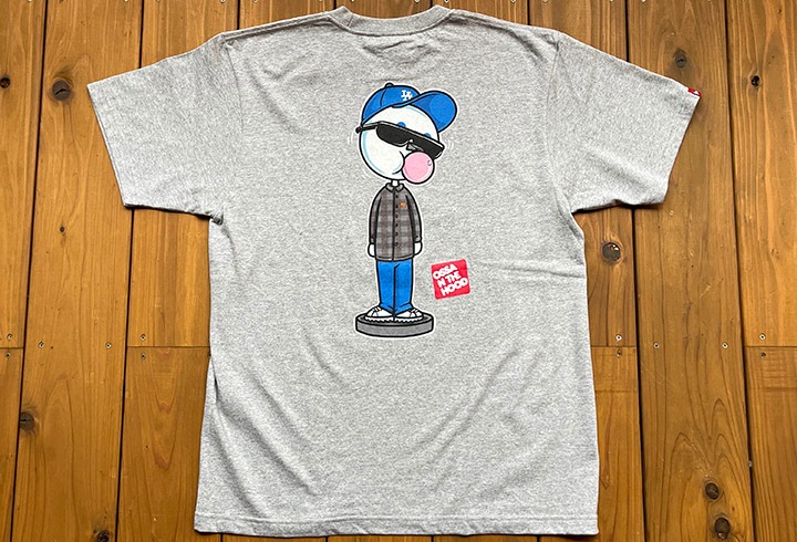 OSSANTHEHOOD 7.2oz heavyweight Tshirt (bobbing) / gray