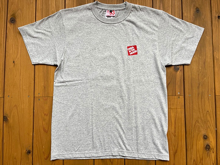 OSSANTHEHOOD 7.2oz heavyweight Tshirt (bobbing) / gray