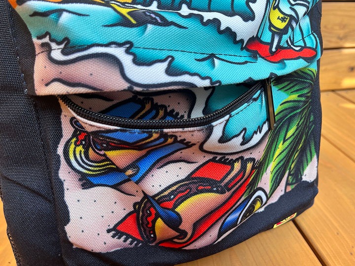 OSSANTHEHOOD backpack (madness) / black