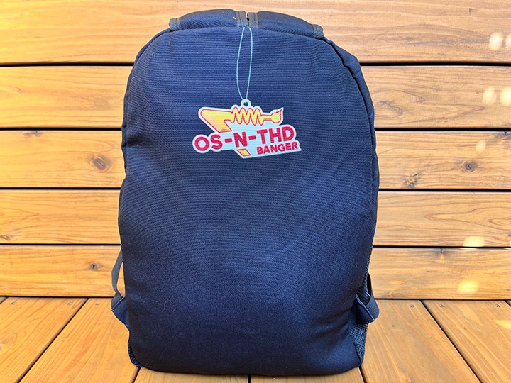 OSSANTHEHOOD backpack (madness) / black