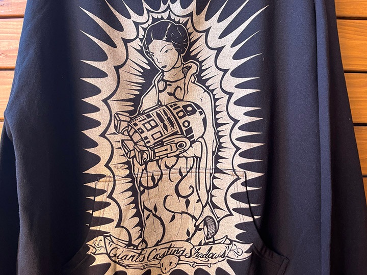 GCS clothing pullover hoodie (babyD2) / black