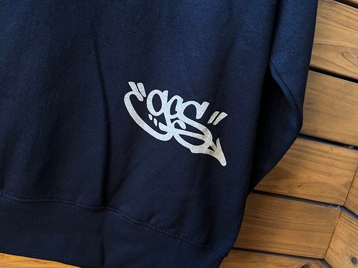 GCS clothing pullover hoodie (babyD2) / black