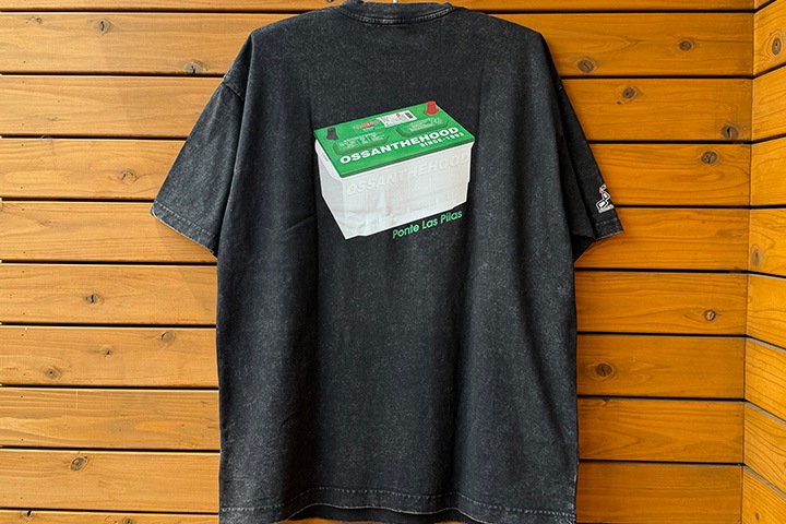 OSSANTHEHOOD Tshirt (PLP) / black washed