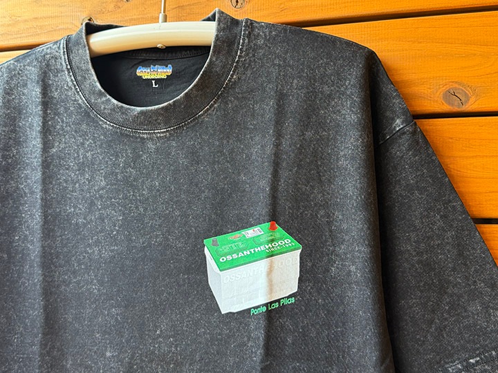 OSSANTHEHOOD Tshirt (PLP) / black washed