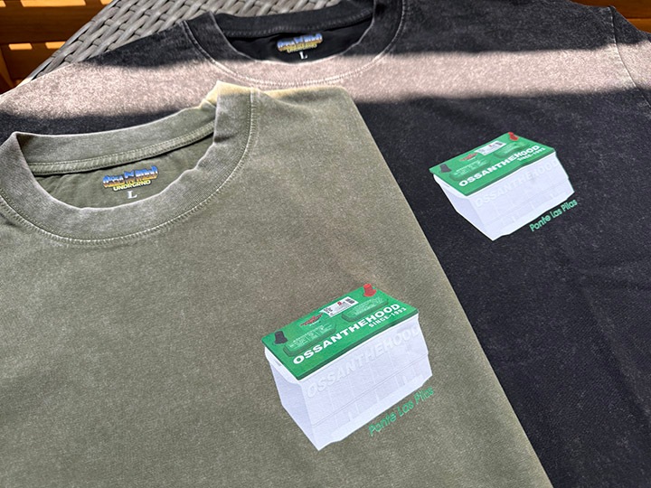 OSSANTHEHOOD Tshirt (PLP) / black washed