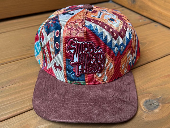 NICETY snapback cap (since) / multi