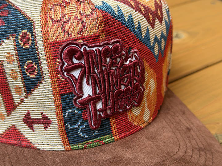 NICETY snapback cap (since) / multi