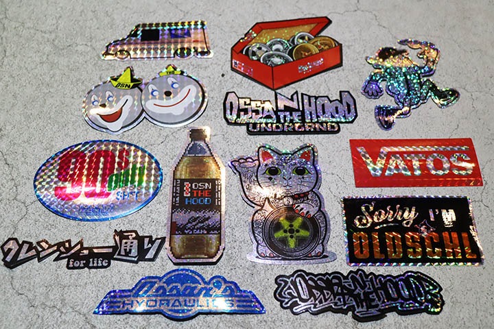 OSSANTHEHOOD vinyl sticker / ʤ6祻å