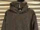 LOS ANGELES apparel 14oz. garment dye pullover hood / charcol XL