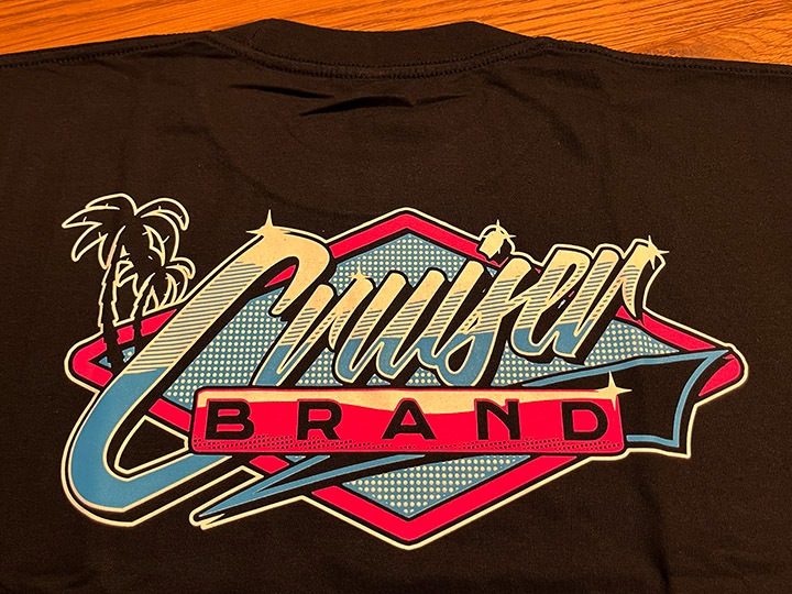 Cruiser brand Tshirt (bc) / black