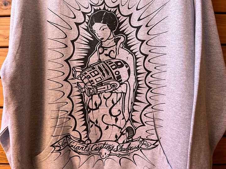 GCS clothing pullover hoodie (babyD2) / gray