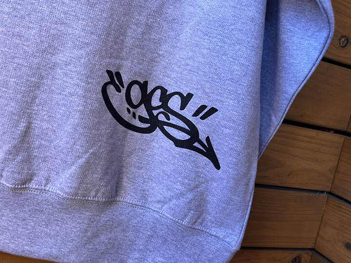 GCS clothing pullover hoodie (babyD2) / gray