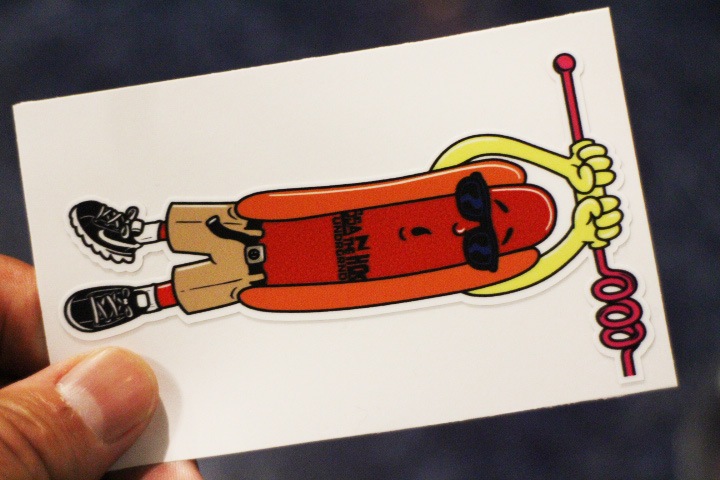 OSSANTHEHOOD vinyl sticker (most wanted)