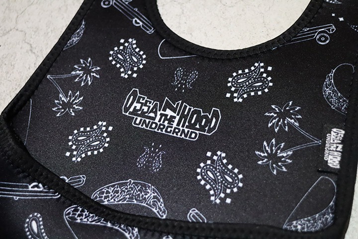 OSSANTHEHOOD baby bib ������ / wcp