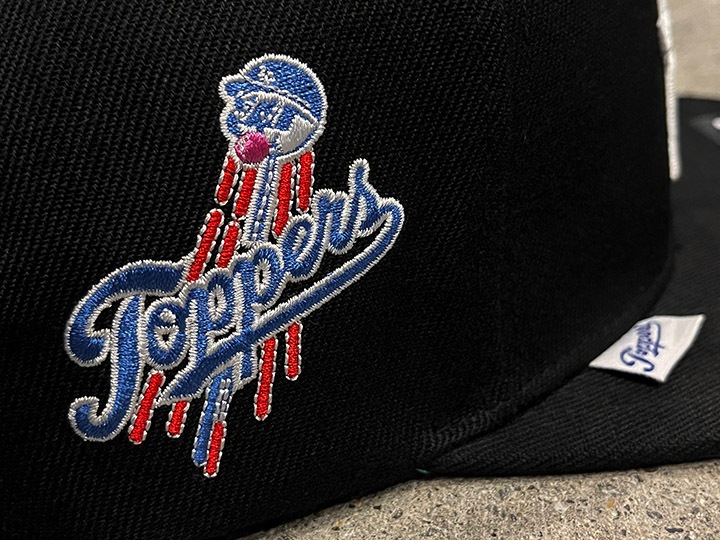 OSSANTHEHOOD snapback cap (katakana-LA) / black