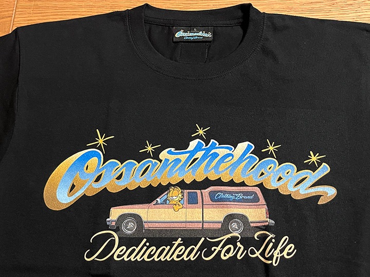 OSSANTHEHOOD Tshirt (dadicated) / black