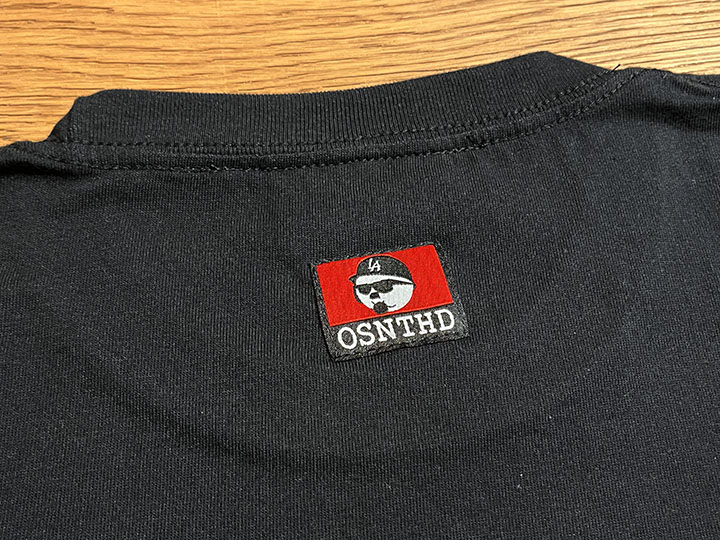 OSSANTHEHOOD Tshirt (dadicated) / black