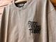 NICETY 8.2oz garment dye longsleeve Tshirt (since) / washed gray
