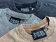 NICETY 8.2oz garment dye longsleeve Tshirt (since) / washed gray