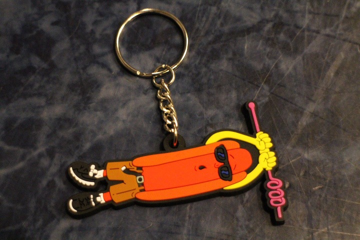 OSSANTHEHOOD vinyl keychain (most wanted)