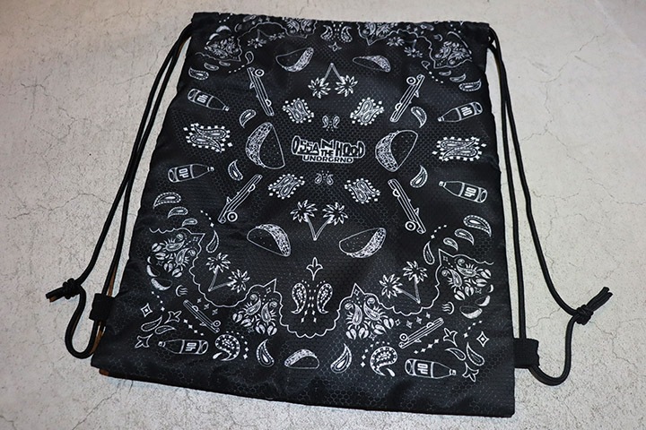 OSSANTHEHOOD string gym bag / wcp