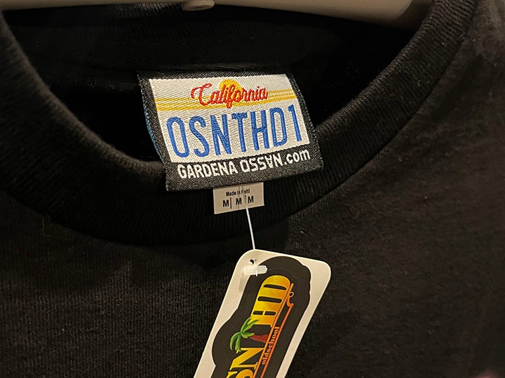 OSSANTHEHOOD Tshirt (810) / black