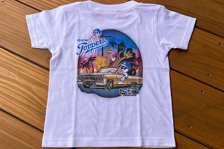 OSSANTHEHOOD kids Tshirt (toppers) / white