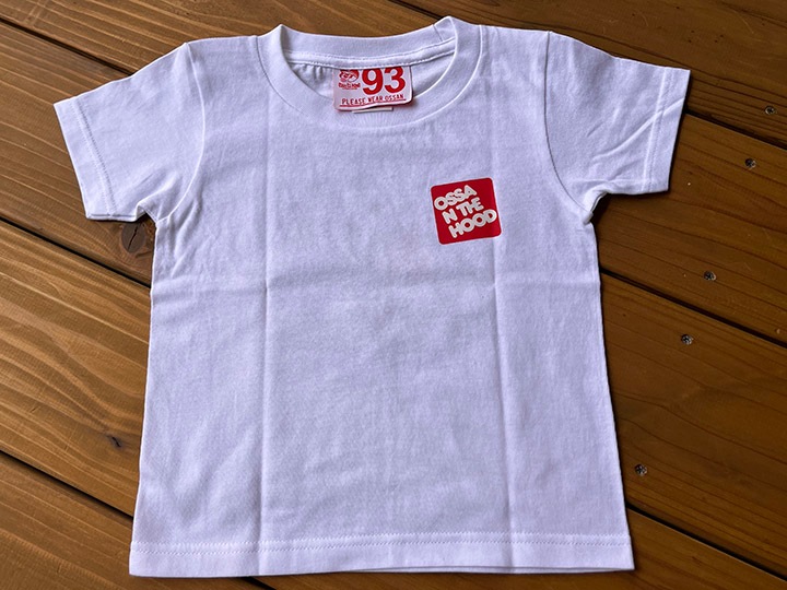 OSSANTHEHOOD kids Tshirt (toppers) / white
