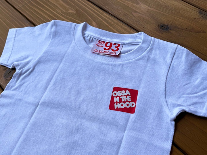OSSANTHEHOOD kids Tshirt (toppers) / white