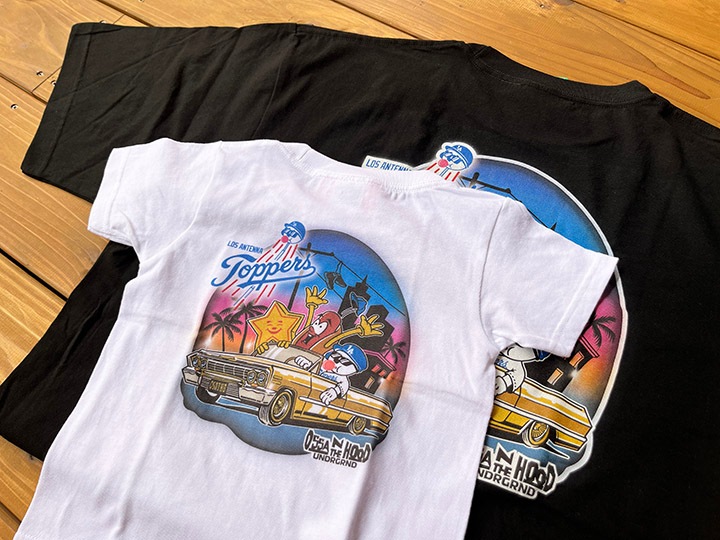 OSSANTHEHOOD kids Tshirt (toppers) / white