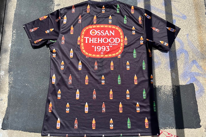 OSSANTHEHOOD ��Φξ�� dry fit Tshirt (40s) / black