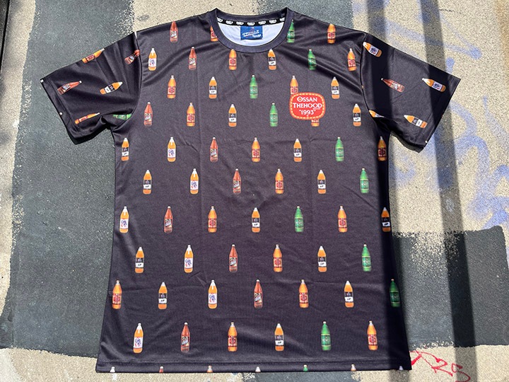 OSSANTHEHOOD ��Φξ�� dry fit Tshirt (40s) / black