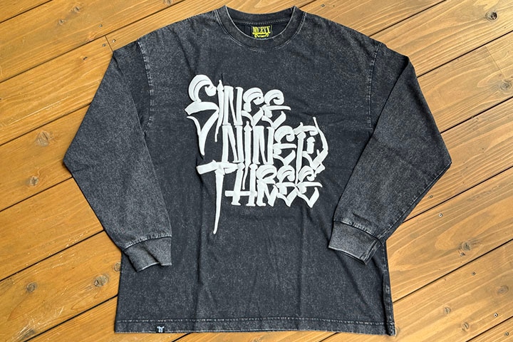 NICETY longsleeve Tshirt (since) / black x white