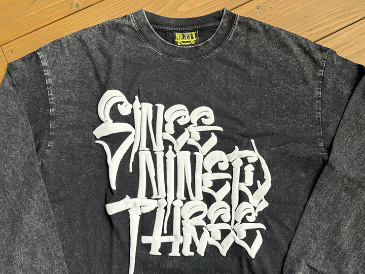 NICETY longsleeve Tshirt (since) / black x white