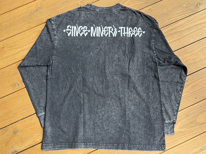 NICETY longsleeve Tshirt (since) / black x white