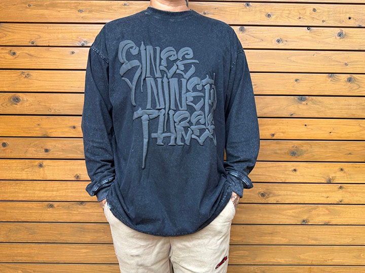 NICETY longsleeve Tshirt (since) / black x white