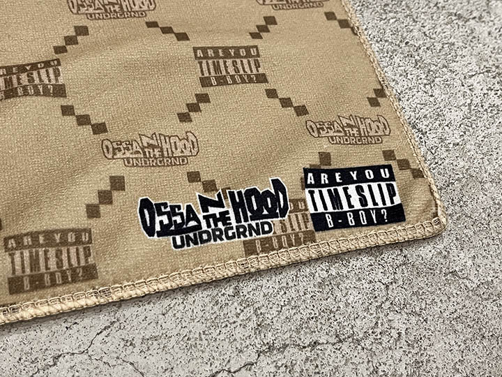 OSSANTHEHOOD x TIMESLIP B-BOY towel