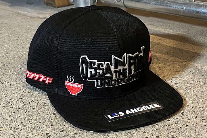 OSSANTHE"FOOD" snapback cap (cars & ramen) / black