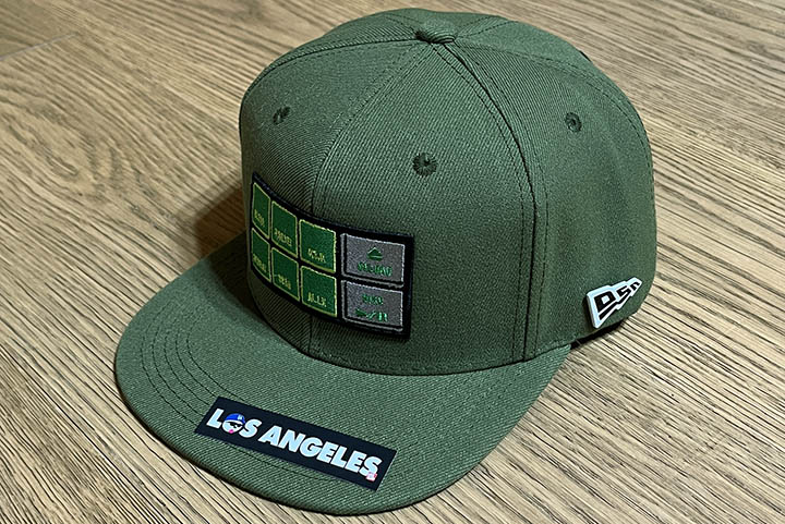 OSSANTHEHOOD snapback cap (six buttons) / olive