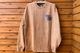NICETY 8.2oz garment dye longsleeve Tshirt (since) / washed sand