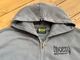 NICETY zipup hood (since) / gray x black 