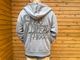 NICETY zipup hood (since) / gray x black 