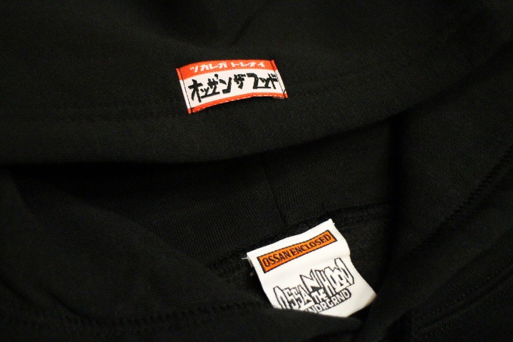 OSSANTHEHOOD pullover hood (jumbo) / black