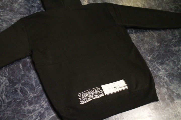 OSSANTHEHOOD pullover hood (jumbo) / black