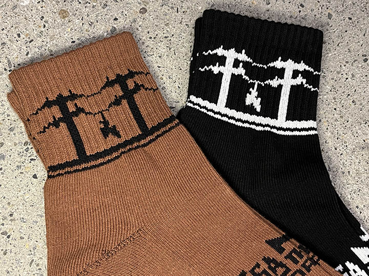 OSSANTHEHOOD socks / "եåȥ"