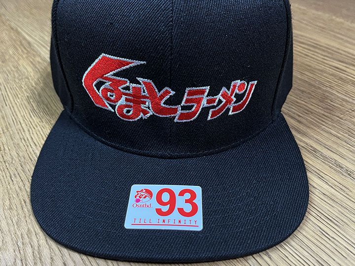 OSSANTHEHOOD snapback cap (ޤ) / black x red